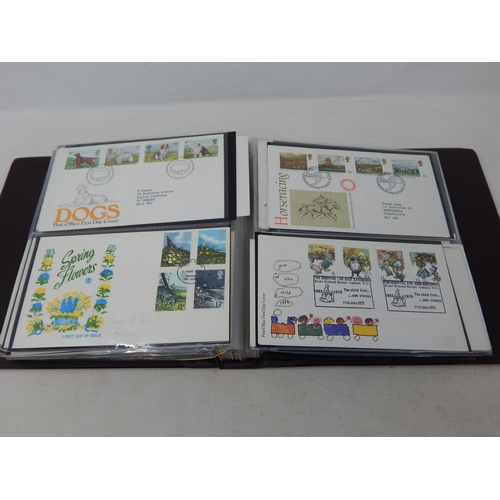 316 - Superb collection of First Day covers from 1946 to 1980 many rare early issues included