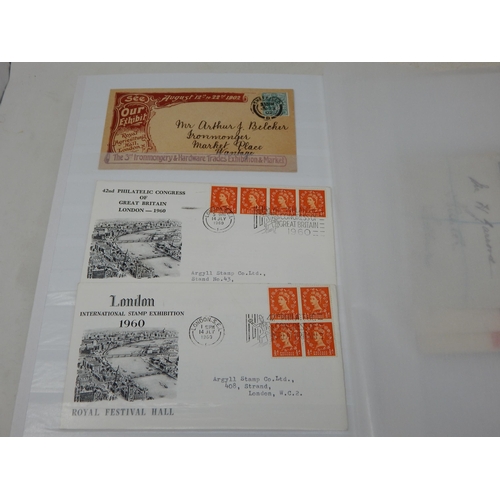 318 - Black stockbook containing a good range of stamps from QV to QEII and a selection of early Postal Hi... 