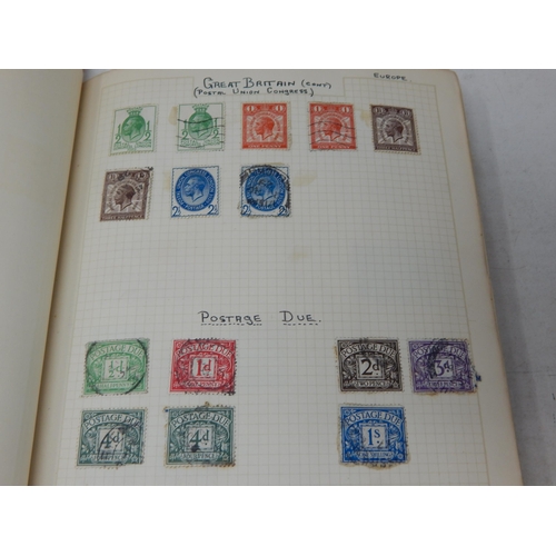 322 - Vintage album containing a good selection of GB QV 1d Reds, other QV inc 2s 6d; KEVII, KGV blocks wi... 