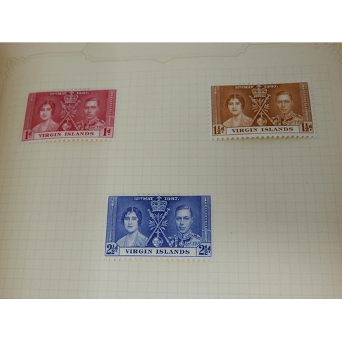 322 - Vintage album containing a good selection of GB QV 1d Reds, other QV inc 2s 6d; KEVII, KGV blocks wi... 