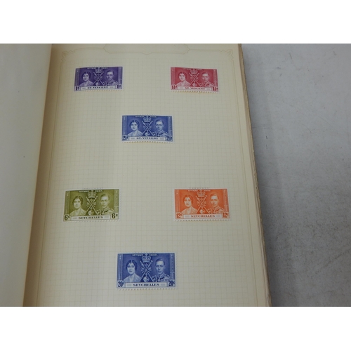 322 - Vintage album containing a good selection of GB QV 1d Reds, other QV inc 2s 6d; KEVII, KGV blocks wi... 