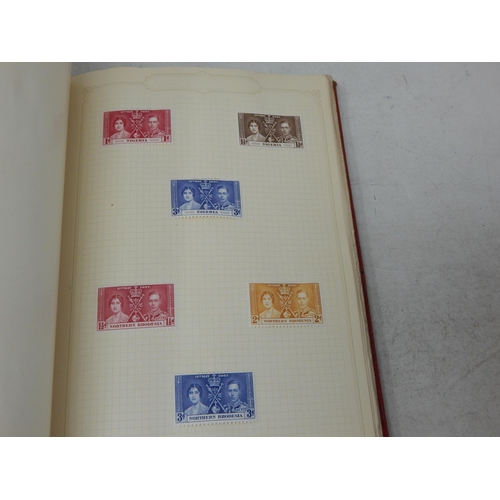 322 - Vintage album containing a good selection of GB QV 1d Reds, other QV inc 2s 6d; KEVII, KGV blocks wi... 