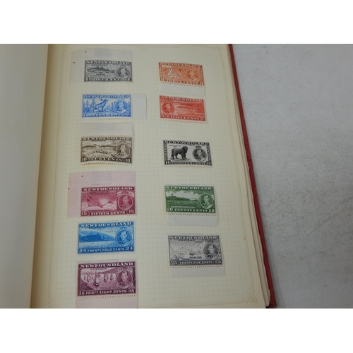 322 - Vintage album containing a good selection of GB QV 1d Reds, other QV inc 2s 6d; KEVII, KGV blocks wi... 