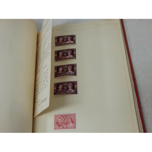 322 - Vintage album containing a good selection of GB QV 1d Reds, other QV inc 2s 6d; KEVII, KGV blocks wi... 