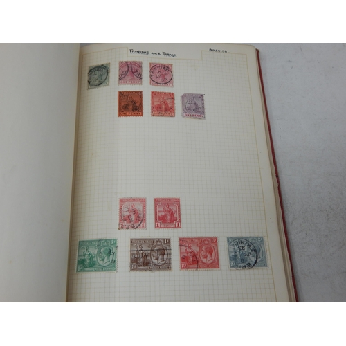 322 - Vintage album containing a good selection of GB QV 1d Reds, other QV inc 2s 6d; KEVII, KGV blocks wi... 