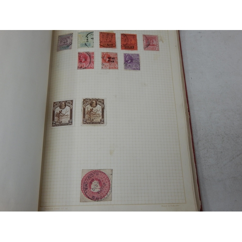 322 - Vintage album containing a good selection of GB QV 1d Reds, other QV inc 2s 6d; KEVII, KGV blocks wi... 