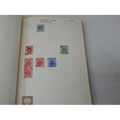 322 - Vintage album containing a good selection of GB QV 1d Reds, other QV inc 2s 6d; KEVII, KGV blocks wi... 