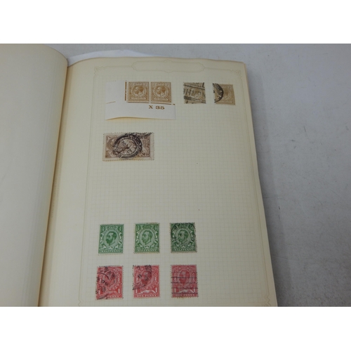 322 - Vintage album containing a good selection of GB QV 1d Reds, other QV inc 2s 6d; KEVII, KGV blocks wi... 