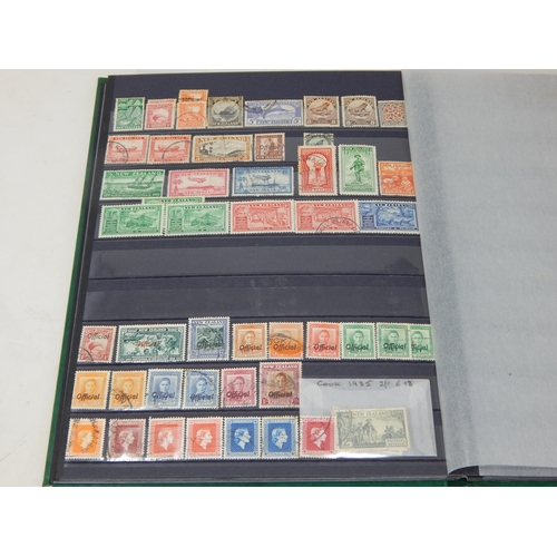 326 - Collection of Mint New Zealand stamps in stock book