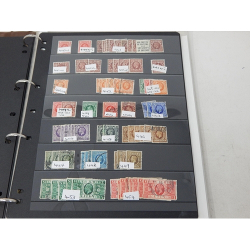 327 - A superb selection of QV Penny Reds , plated; a selection of other QV stamps; KGV inc Seahorse; KGVI... 