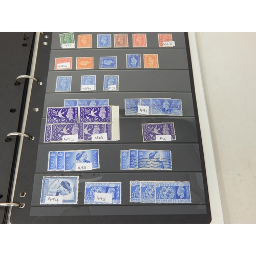 327 - A superb selection of QV Penny Reds , plated; a selection of other QV stamps; KGV inc Seahorse; KGVI... 