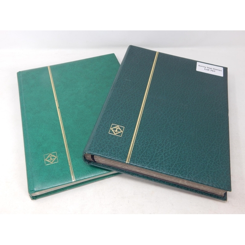 751 - 2 x Green Stamp Albums in great condition.