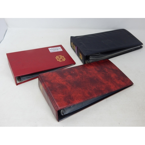 758 - 3 x First Day cover Albums with inserts.