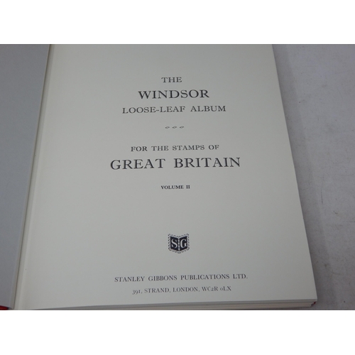 779 - Beautiful red Windsor Album – Great Britain.