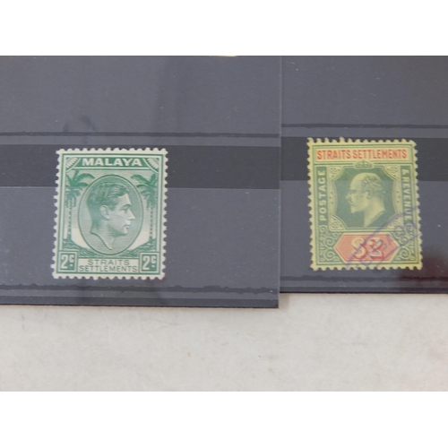 503 - Straits Settlements/Malaysia, a nice collection of single stamps from various states,
including Nort... 