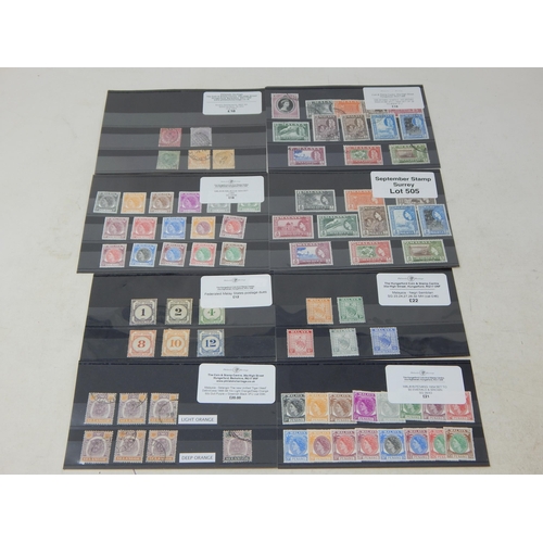 Fabulous collection of Malayan stamp sets.
