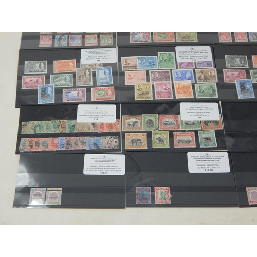 506 - Malaysia Straits Settlements. Various stamps from Malaysia and states, including 1957
Pahang set, no... 