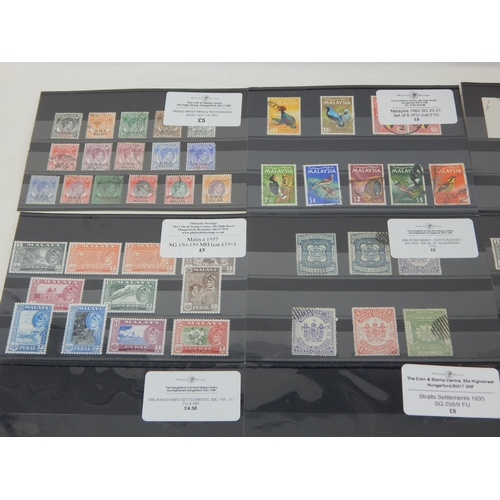 509 - A fine collection of Malaysia stamps.