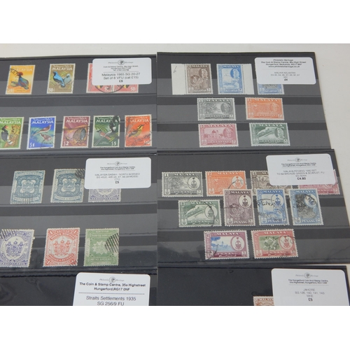 509 - A fine collection of Malaysia stamps.