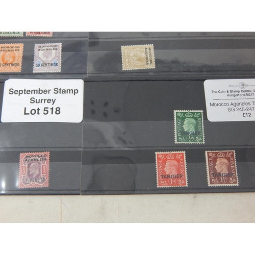 A fantastic group of stamps from Morocco. Some sets and various single