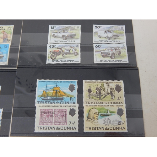 524 - Ships and vehicle stamps from Tristan Da Cunha.