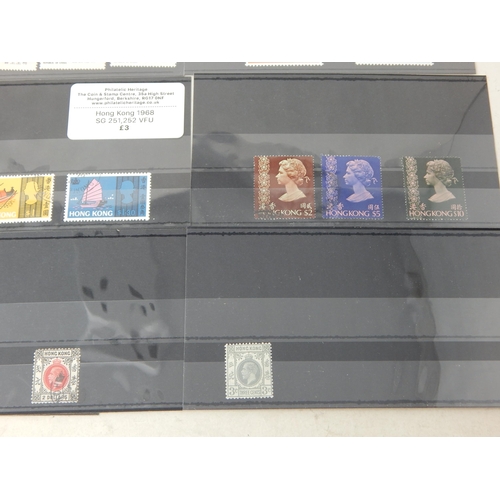 527 - Fantastic collection of stamps from China and Hong Kong.