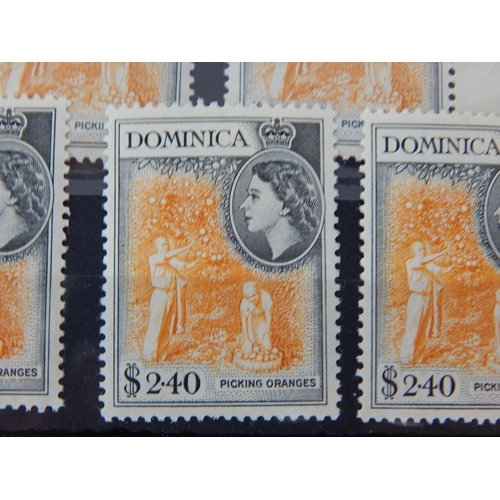 529 - Dominica $2.40 set of stamps. Catalogue value is £220.