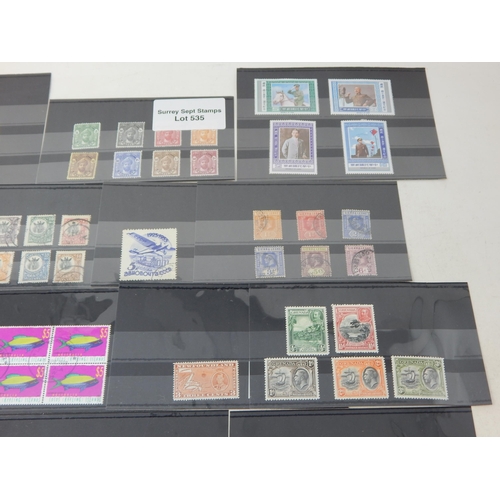 535 - Brilliant Commonwealth and World stamp collection. Includes Switzerland, Grenada,
China, Lundy, Newf... 