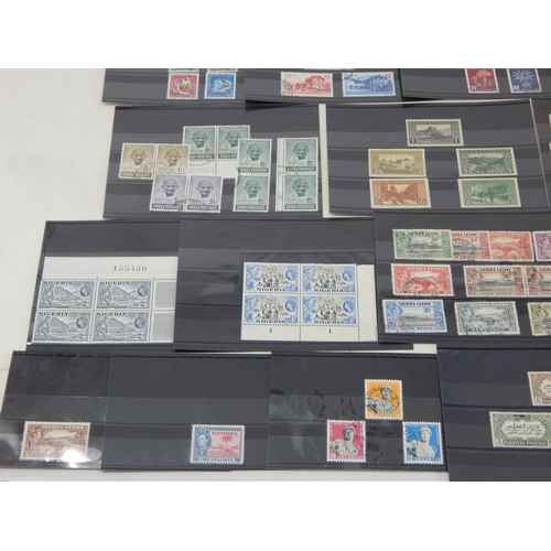 536 - A fabulous selection of stamps from Gambia, Nigeria, Sierra leone, India, Switzerland,
Canada and Ba... 