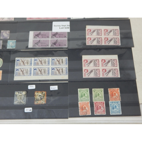 539 - A large selection of commonwealth and World stamps from Brussels, Ireland, Iberia,
Pakistan, India, ... 