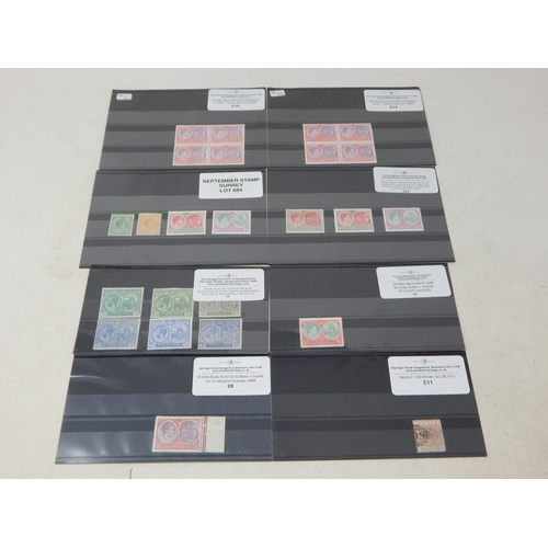 685 - A fine collection of stamps from St kitts-Nevis. Including a set of 1938-50 Wmk mult
Script CA 2d sc... 