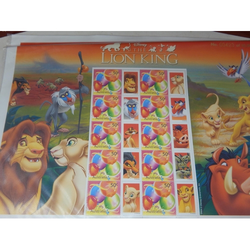 737 - An exquisite collection of Disney stamps, mini sheets, covers and smiler sheet.