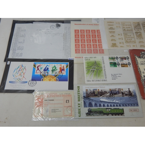 743 - A fine collection of postal history, including the Flying Scotsman cover, Cinderella
stamps and some... 