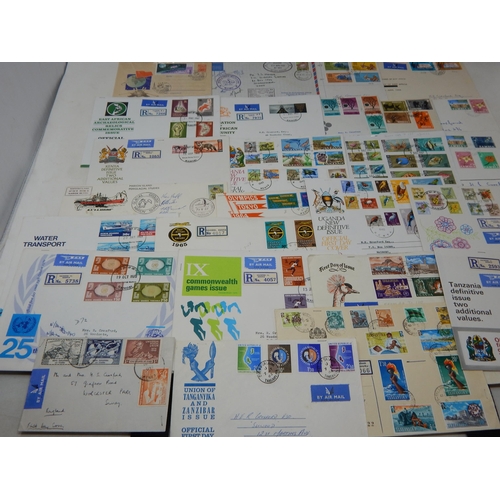 744 - An exquisite selection of World postal history and used stamps.