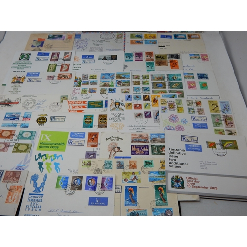 744 - An exquisite selection of World postal history and used stamps.