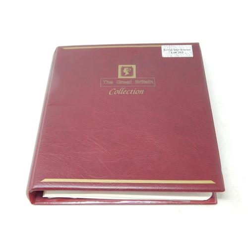 767 - The Great Britain Collection stamp album with inserts.