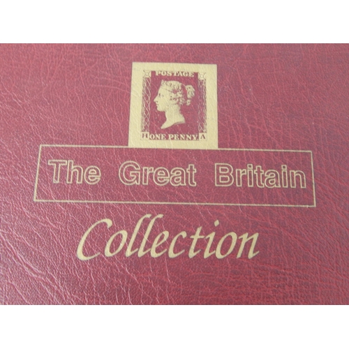 767 - The Great Britain Collection stamp album with inserts.