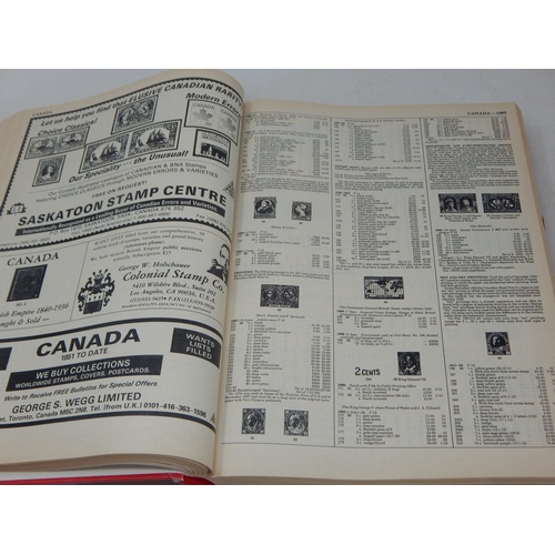 784 - Stanley Gibbons Stamp Catalogue Part 1 British Commonwealth 1991 edition.