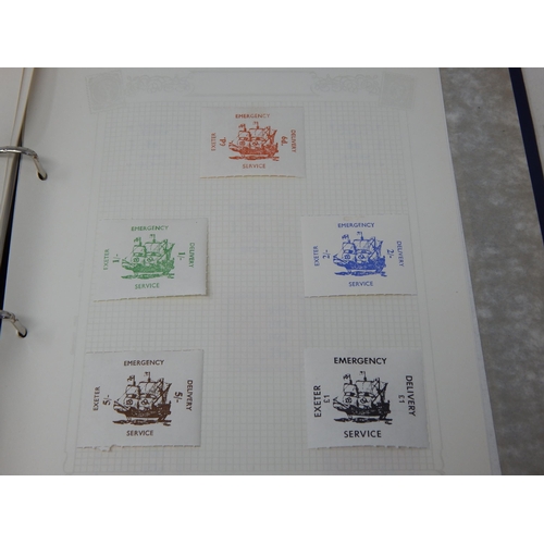 892 - Collection of Postal Strike stamps in album