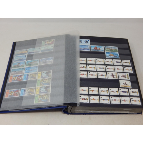 793 - A large album full of Channel Island stamps. Mainly mint.