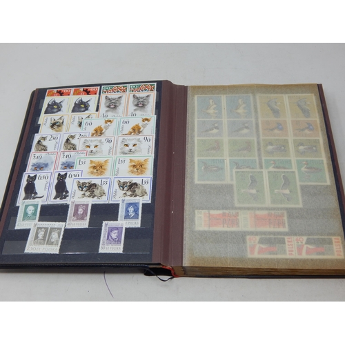 986 - POLAND Collection of Mint stamps in album.