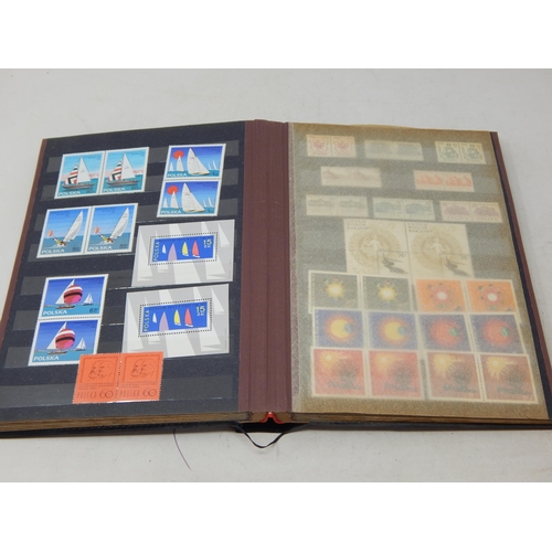 986 - POLAND Collection of Mint stamps in album.