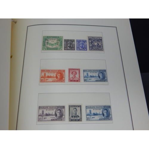 795 - The History of World War II stamp album, mostly full and the 1977 Queen’s Silver
Jubilee album, full... 