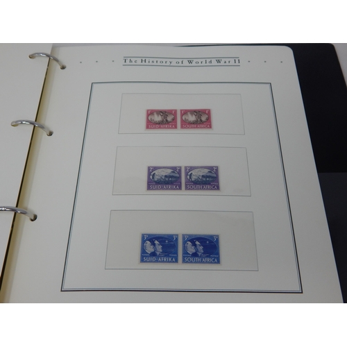 795 - The History of World War II stamp album, mostly full and the 1977 Queen’s Silver
Jubilee album, full... 