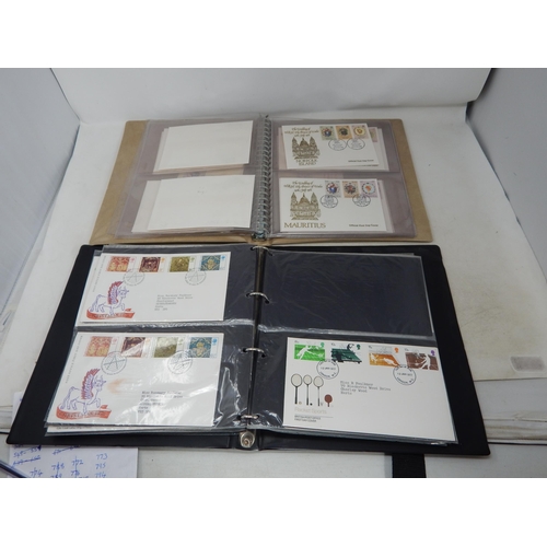 796 - 2 x Albums full of First Day Covers, including The Royal Weddong H.RH The Prince of
Wales and Lady D... 