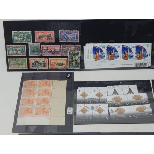 811 - New Zealand Endangered Bird SPECIMEN issue, other NZ to include postage dues, etc