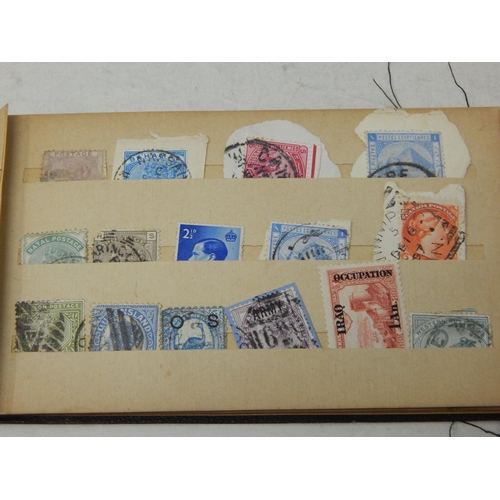 964 - Small vintage album containing stamps