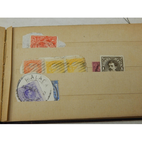 964 - Small vintage album containing stamps