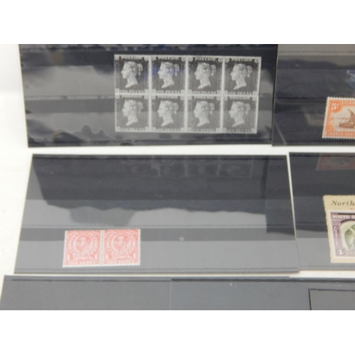 961 - Large selection of stamps on stock cards