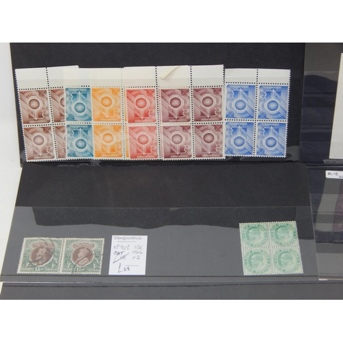 962 - Large Selection of stamps on stockcards